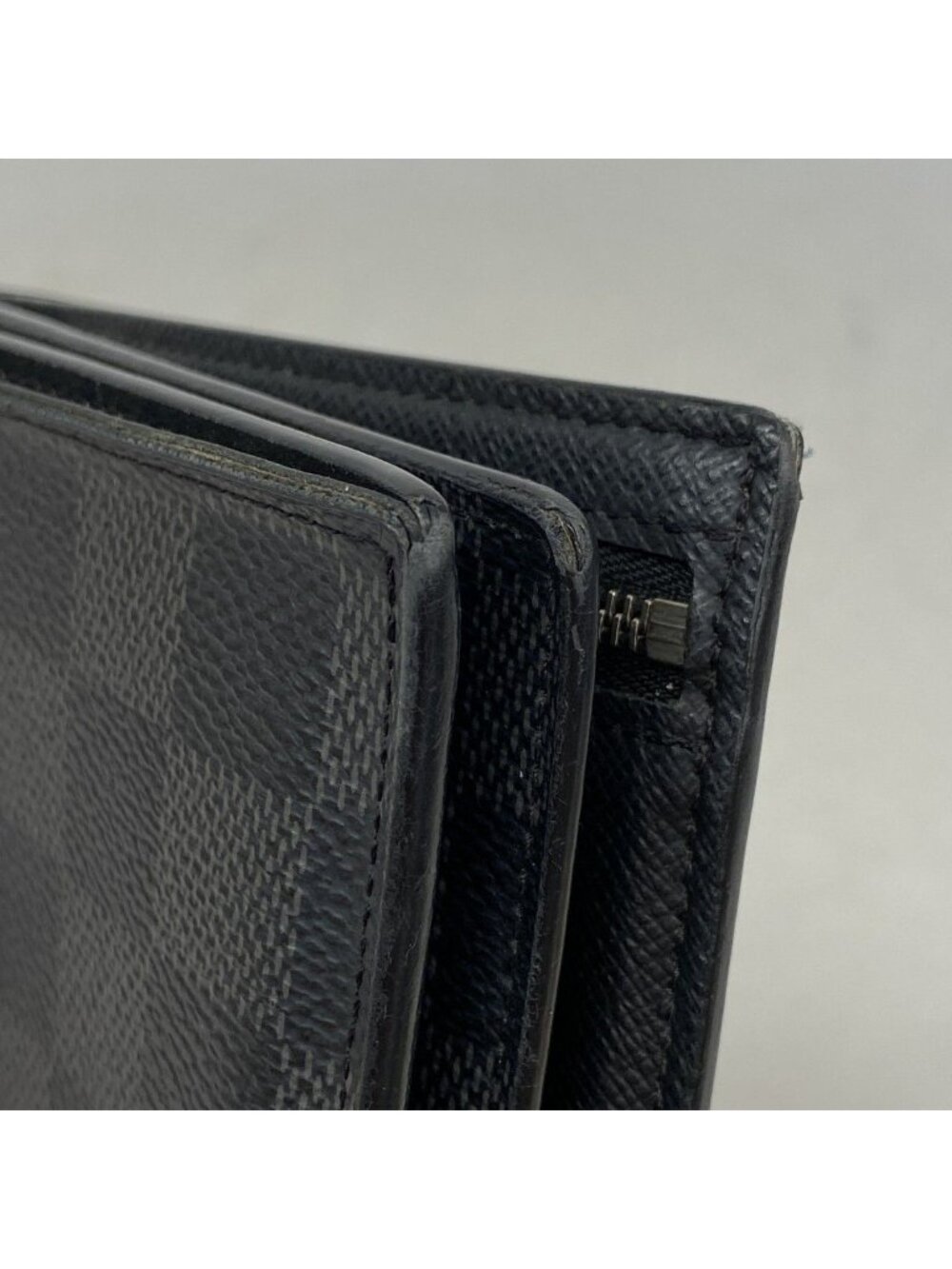 Louis Vuitton Wallet Damier Graphite Portefeuille Amerigo NM Black Gray - Picture 6 of 9